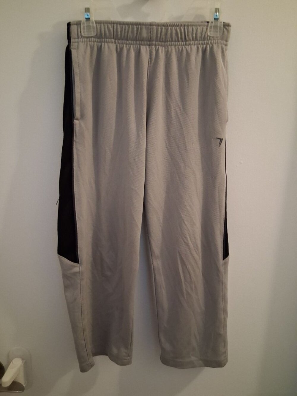 Old Navy Active Polyester Pants Athletic Running Casual Gray Boys Size Small 6/7